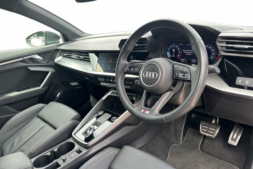 Audi A3 1.0 Tfsi 30 S Line Sportback S Tronic KF24OMD Grey #6
