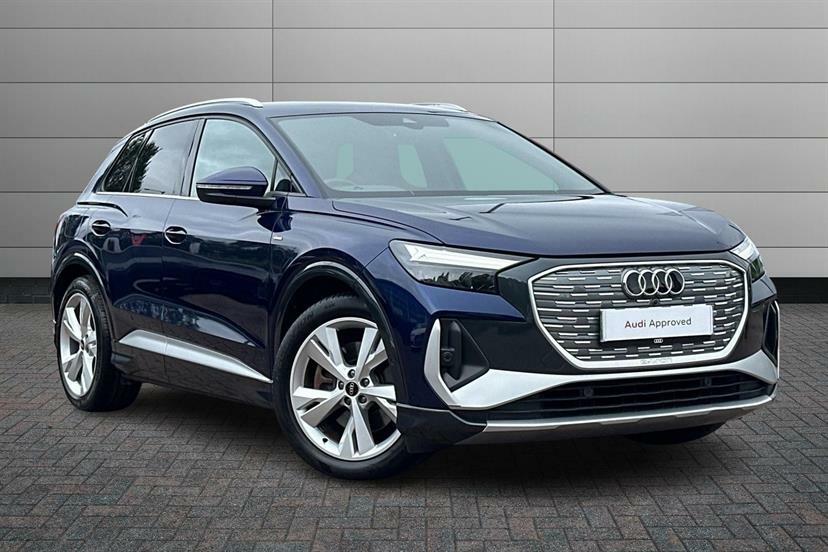 Audi Q4 E Tron 150Kw 40 82Kwh S Line Cs Blue