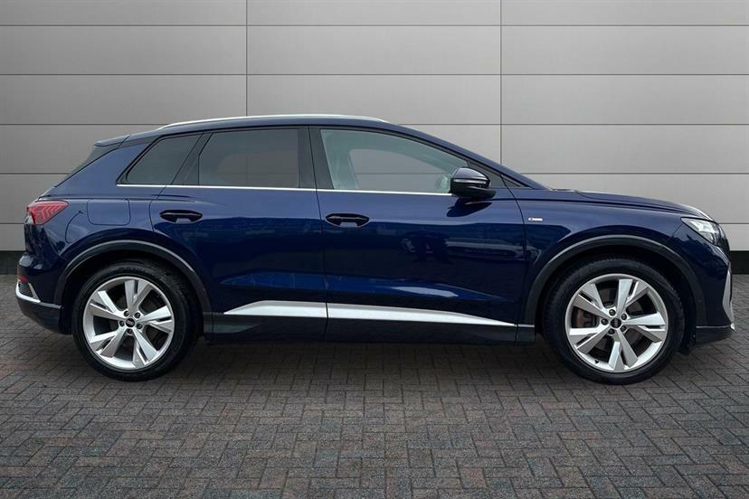 Audi Q4 E Tron 150Kw 40 82Kwh S Line Cs YM72LYR Blue #4