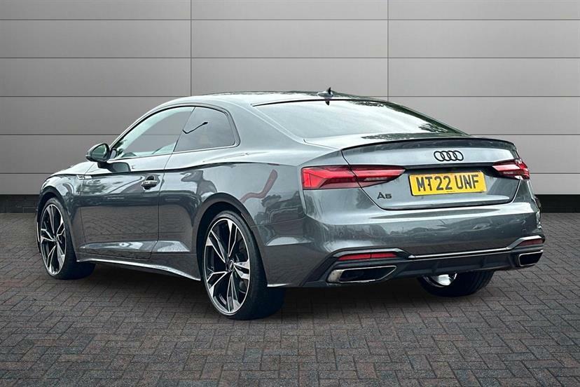 Audi A5 35 Tfsi Black Edition S Tronic MT22UNF Grey #3
