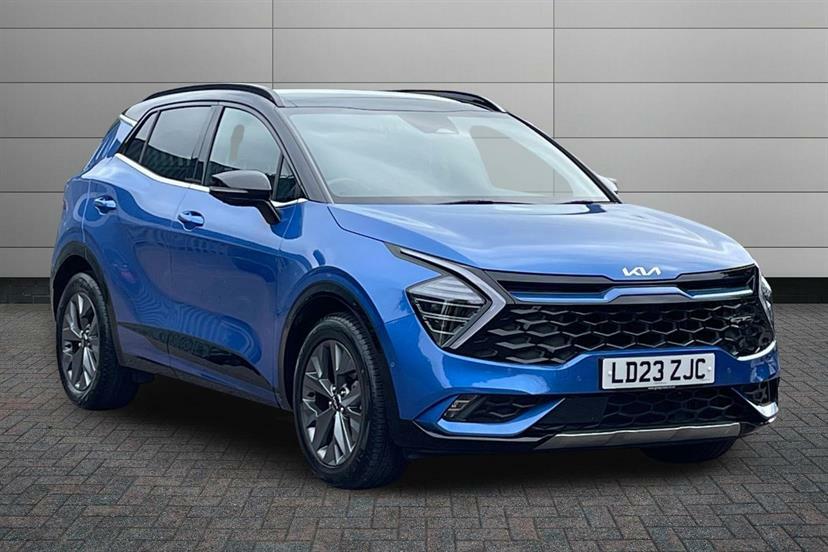 Kia Sportage 1.6T Gdi Hev Gt-line S Blue