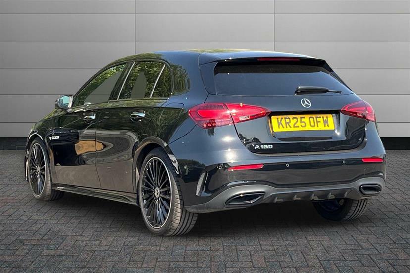 Mercedes-Benz A Class A180 Amg Line Premium Plus Black #2