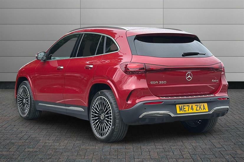 Mercedes-Benz EQA 350 4M 215Kw Amg Line Premium 66.5Kwh ME74ZKA Red #2