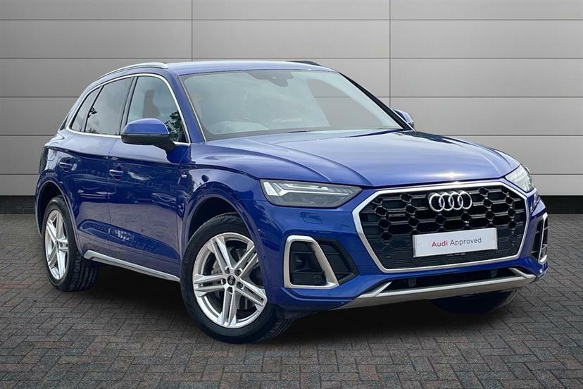 Audi Q5 40 Tdi Quattro S Line S Tronic Tech Pack Blue