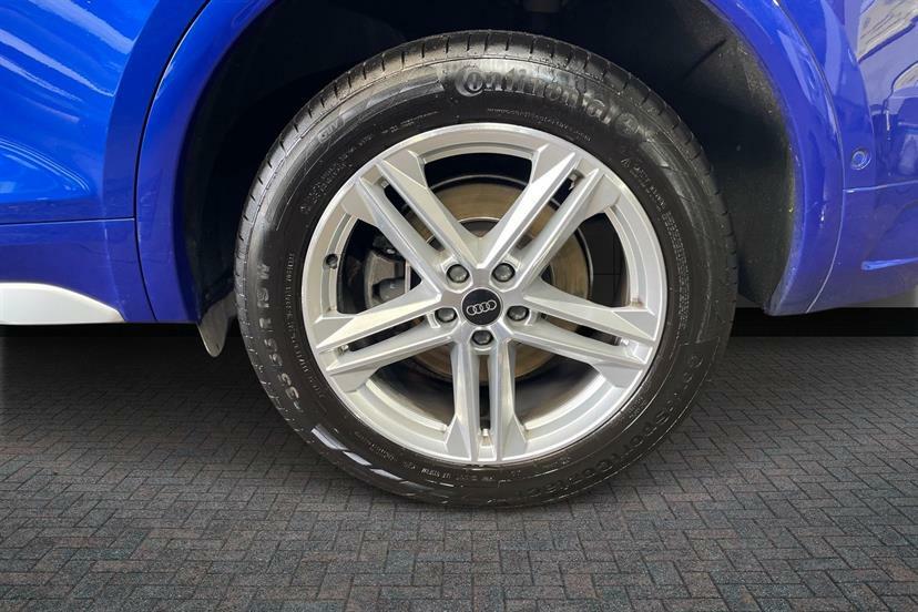 Audi Q5 40 Tdi Quattro S Line S Tronic Tech Pack EY74ZJK Blue #5