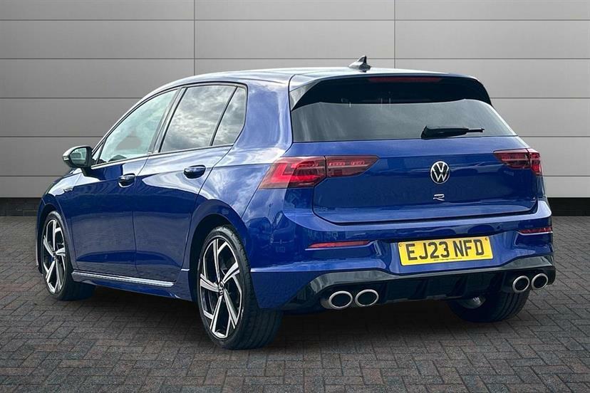 Volkswagen Golf 2.0 Tsi 320 R 4Motion Dsg EJ23NFD Blue #3