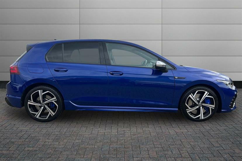 Volkswagen Golf 2.0 Tsi 320 R 4Motion Dsg EJ23NFD Blue #4