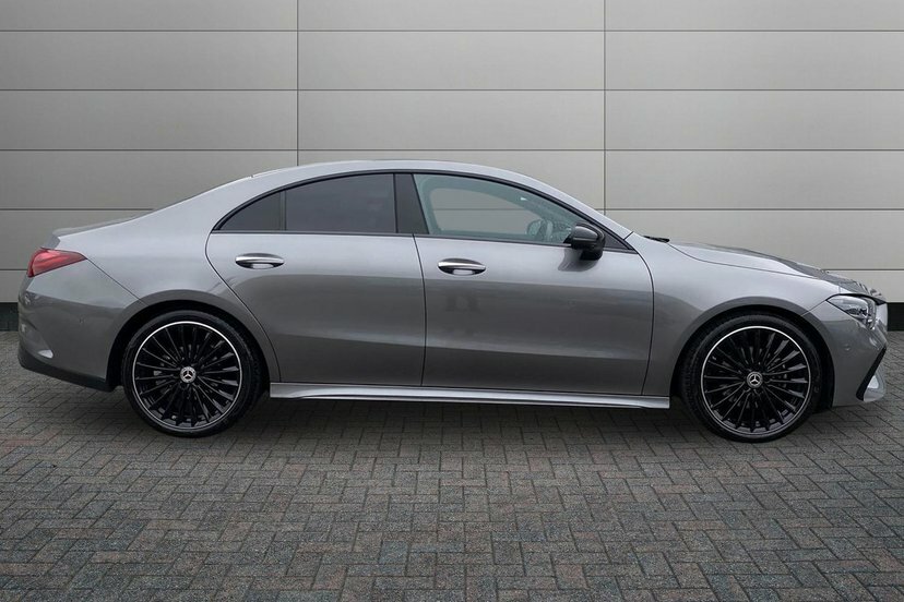 Mercedes-Benz CLA Class Cla180h Mhev Amg Line Premium Plus Coupe Pet OU25TTF Grey #3