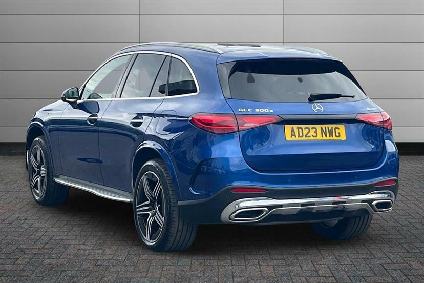 Mercedes-Benz GLC Class 300E 4Matic Amg Line Premium 9G-tronic AD23NWG Blue #2