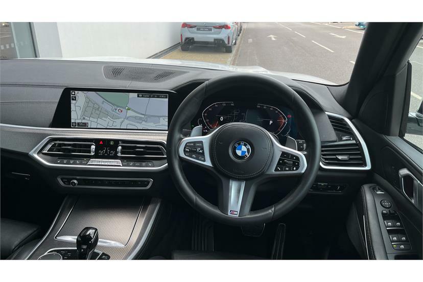 BMW X5 Xdrive30d Mht M Sport White #5