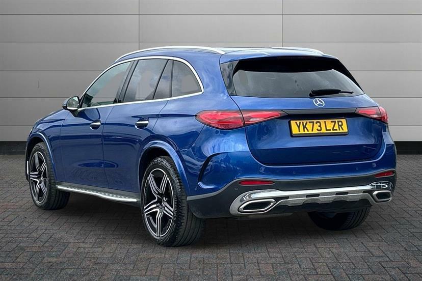 Mercedes-Benz GLC Class 220D 4Matic Amg Line Premium 9G-tronic YK73LZR Blue #2