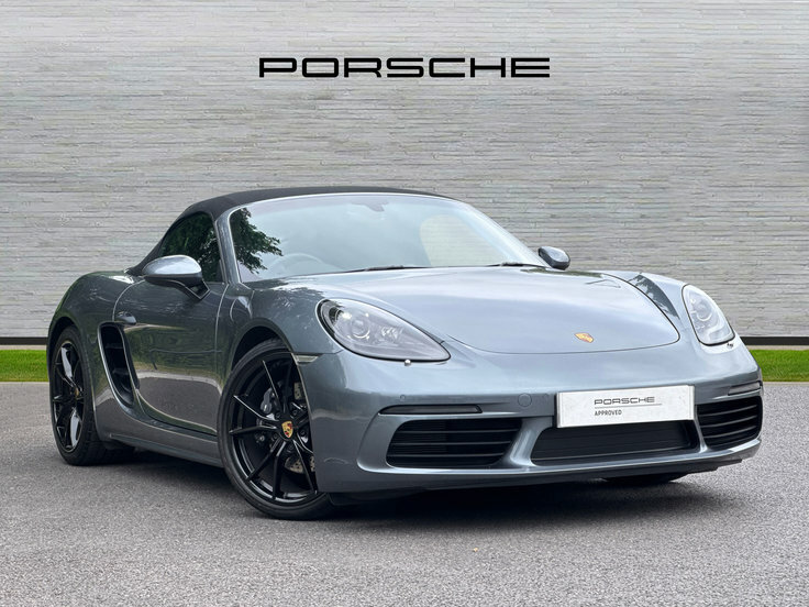 Porsche 718 Boxster 2.0T Convertible Gpf 300 Ps Grey