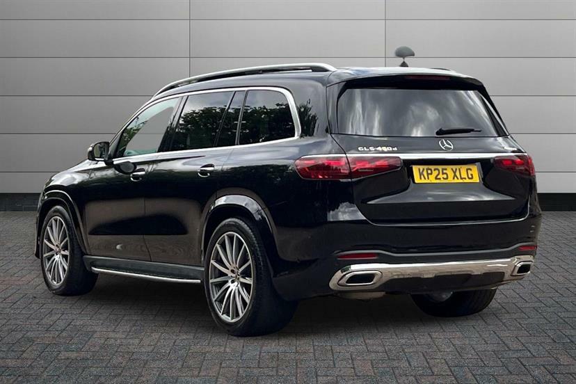 Mercedes-Benz GLS Class 450D 4Matic Amg Line Premium 9G-tronic Black #2
