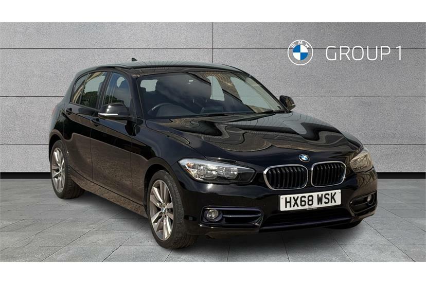 BMW 1 Series 118I 1.5 Sport Navservotronic Step Black