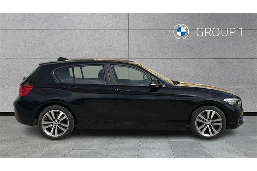 BMW 1 Series 118I 1.5 Sport Navservotronic Step HX68WSK Black #3