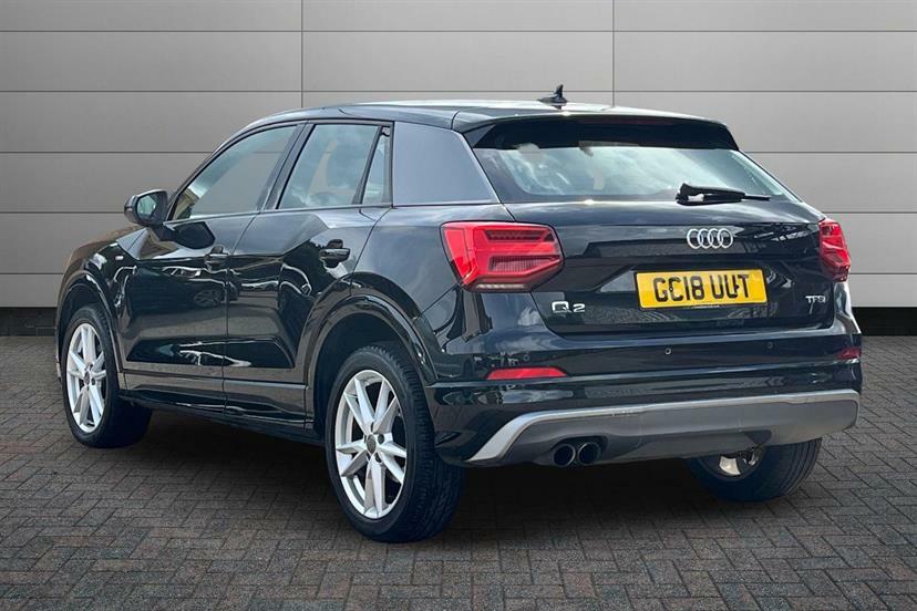 Audi Q2 1.4 Tfsi S Line Tech Pack GC18UUT Black #3