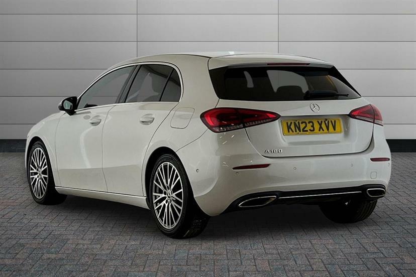 Mercedes-Benz A Class A180 Sport Executive KN23XVV White #2