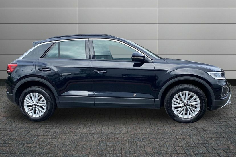 Volkswagen T-Roc 1.0 Tsi Life Suv 110 Ps LS23OMX Black #4
