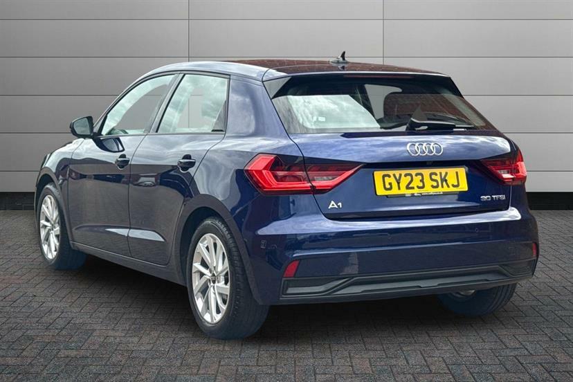 Audi A1 30 Tfsi 110 Sport S Tronic Tech Pack GY23SKJ Blue #3