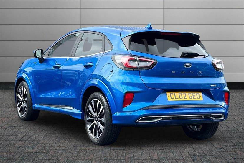 Ford Puma 1.0 Ecoboost Hybr Mhev 155 St-line Vignale Dct Blue #2