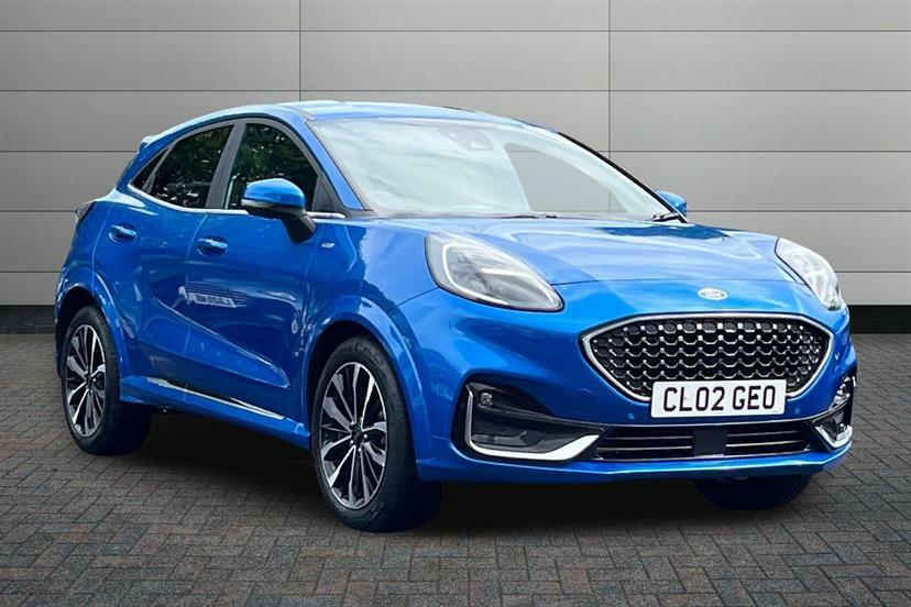 Ford Puma 1.0 Ecoboost Hybr Mhev 155 St-line Vignale Dct Blue