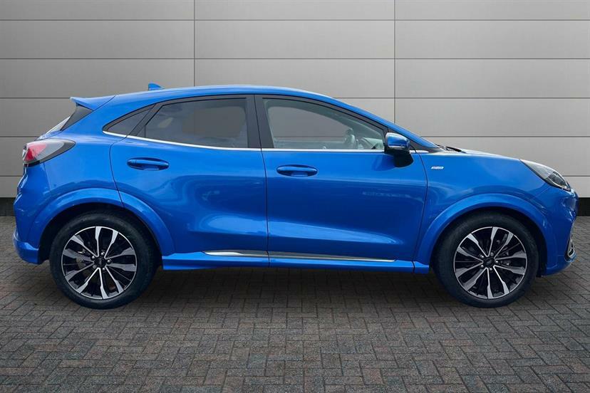 Ford Puma 1.0 Ecoboost Hybr Mhev 155 St-line Vignale Dct Blue #3