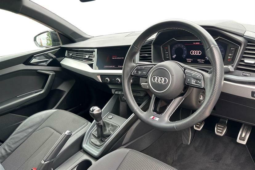 Audi A1 30 Tfsi 110 S Line MA23ZVV Black #6