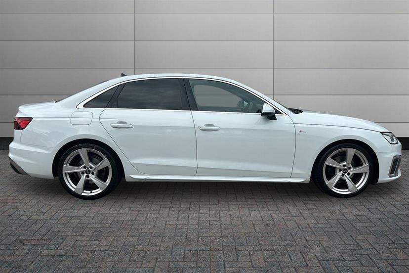 Audi A4 35 Tfsi S Line S Tronic LO72YCG White #4