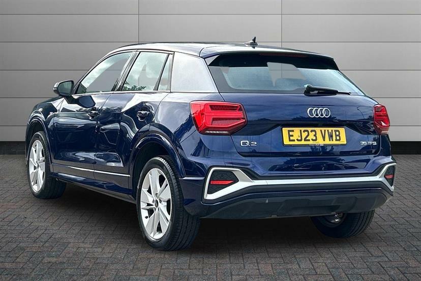 Audi Q2 35 Tfsi S Line S Tronic Cs EJ23VWB Blue #3