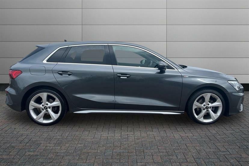 Audi A3 35 Tfsi S Line S Tronic Comfortsound AP23DXK Grey #4