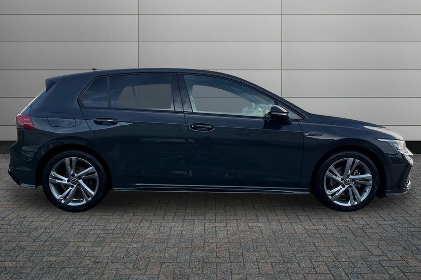 Volkswagen Golf 1.5 Etsi Mhev R-line Hatchback Hybrid D GF73AZR Grey #4