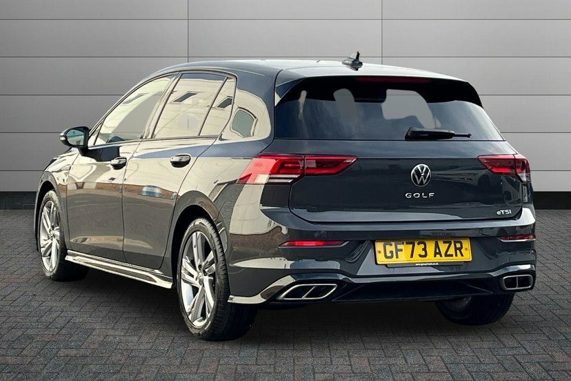 Volkswagen Golf 1.5 Etsi Mhev R-line Hatchback Hybrid D GF73AZR Grey #3