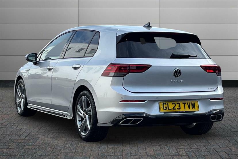 Volkswagen Golf 1.5 Etsi 150 R-line Dsg GL23TVM Silver #3