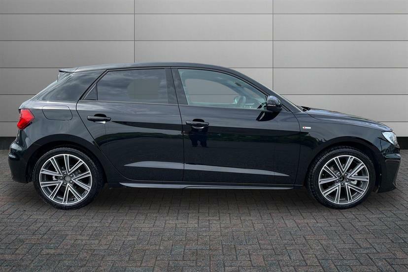 Audi A1 30 Tfsi S Line S Tronic Tech Pack LN75OTJ Black #4
