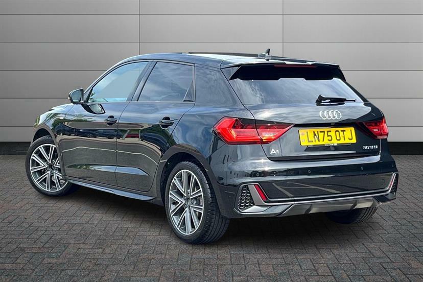Audi A1 30 Tfsi S Line S Tronic Tech Pack LN75OTJ Black #3