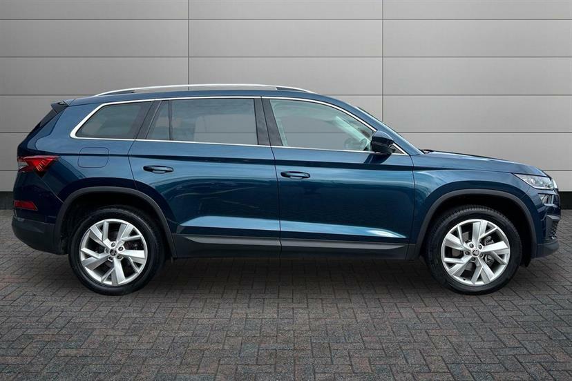 Skoda Kodiaq 1.5 Tsi Se L Executive Dsg 7 Seat OY23NKJ Blue #4
