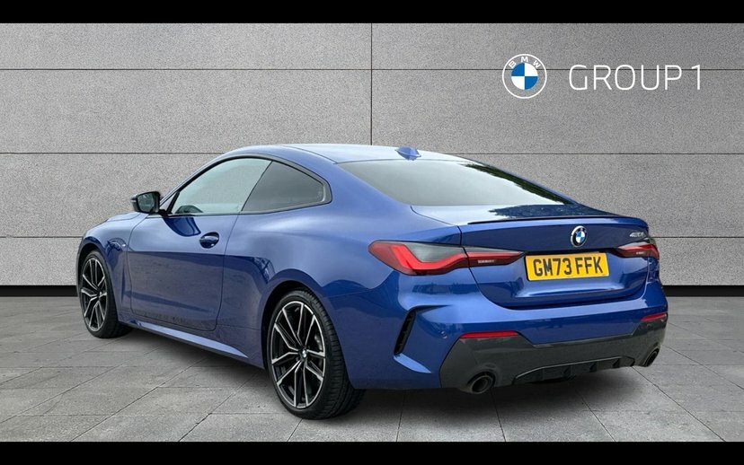 BMW 4 Series Gran Coupe 420I M Sport Coupe GM73FFK Blue #2