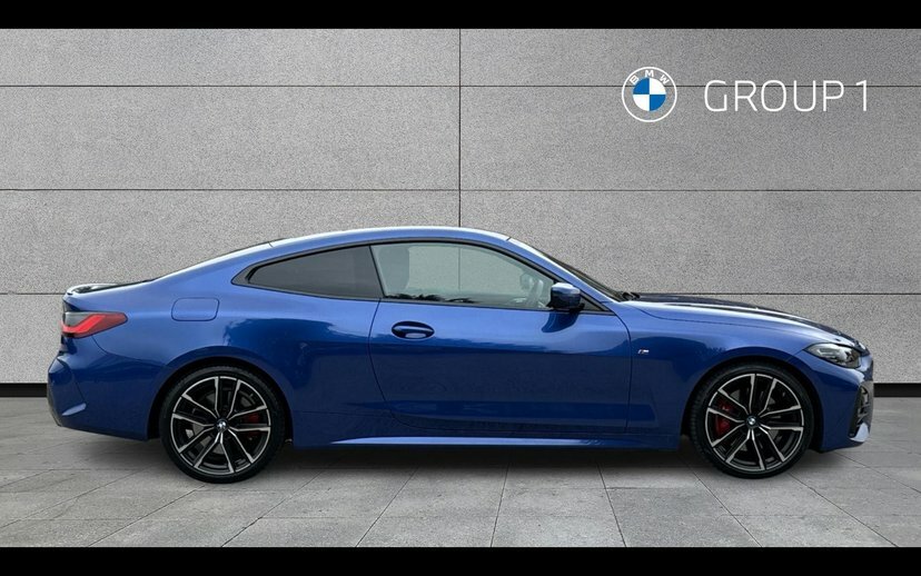 BMW 4 Series Gran Coupe 420I M Sport Coupe GM73FFK Blue #3