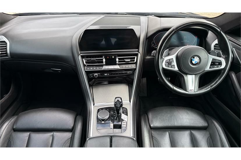 BMW 8 Series 840I Sdrive Black #4