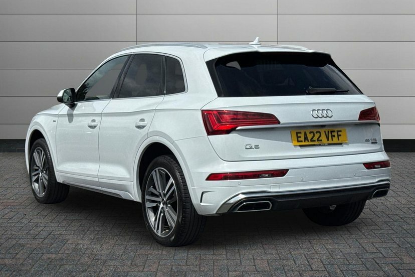 Audi Q5 2.0 Tfsi 45 S Line Suv S Tronic Quattro EA22VFF White #3
