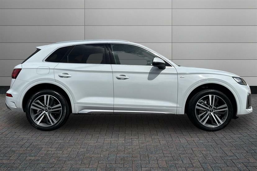Audi Q5 45 Tfsi Quattro S Line S Tronic Cs EA22VFF White #4