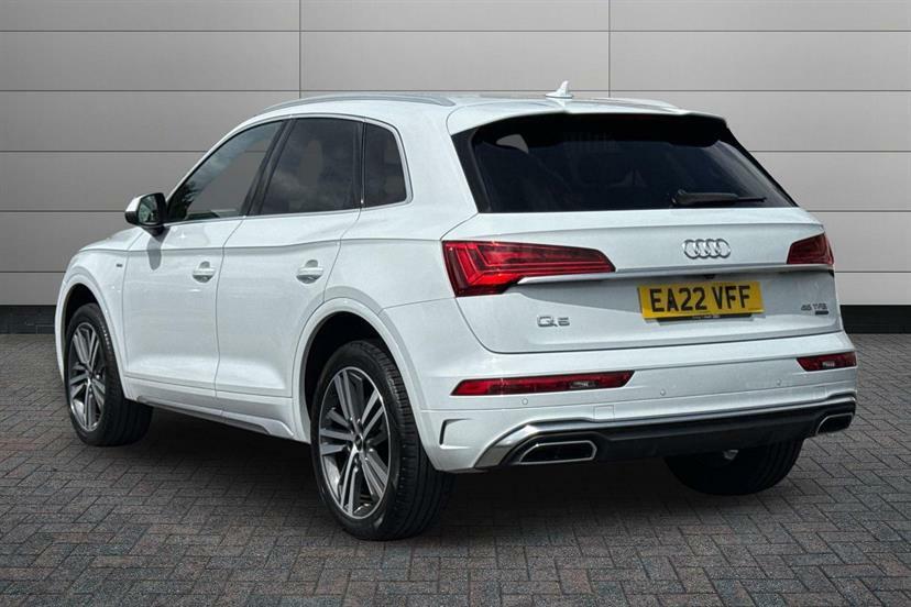 Audi Q5 45 Tfsi Quattro S Line S Tronic Cs EA22VFF White #3
