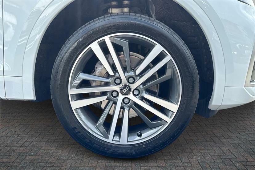 Audi Q5 45 Tfsi Quattro S Line S Tronic Cs EA22VFF White #5
