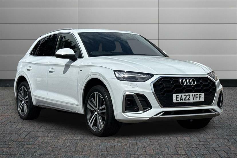 Audi Q5 45 Tfsi Quattro S Line S Tronic Cs White