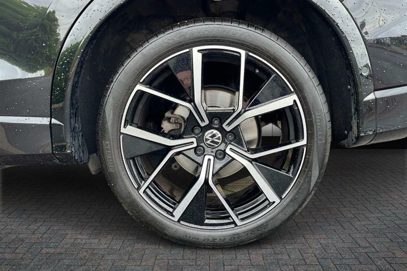 Volkswagen Tiguan 2.0 Tdi R-line Dsg EA74JWZ Black #5