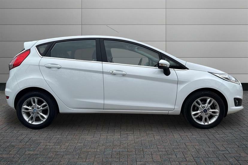 Ford Fiesta 1.0 Ecoboost Zetec RA65OJF White #4