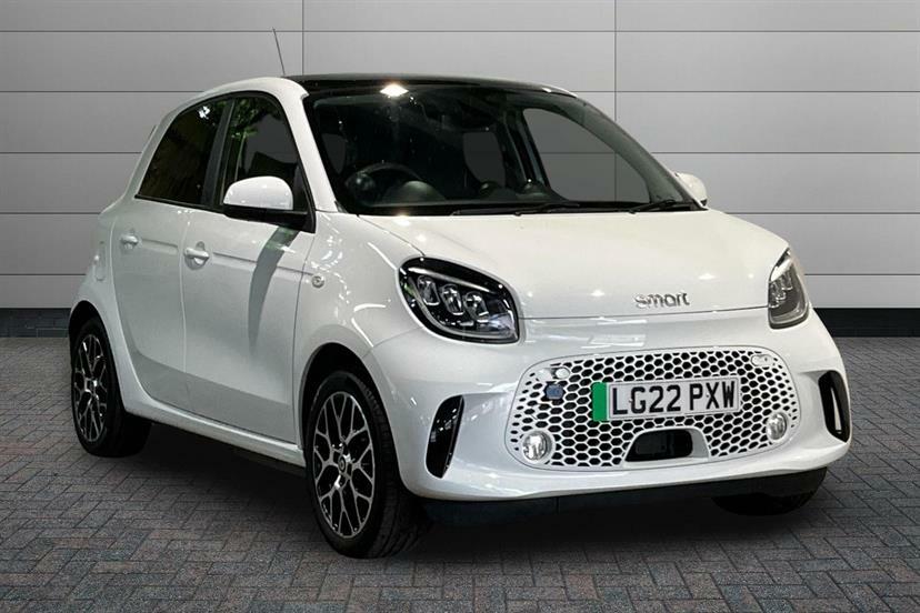 Smart Forfour 60Kw Eq Exclusive 17Kwh 22Kwch White