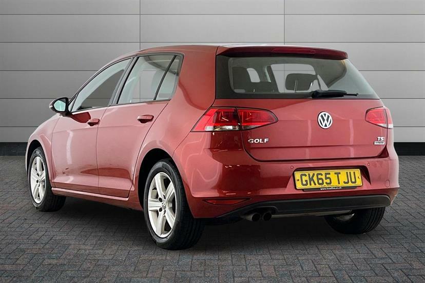 Volkswagen Golf 1.4 Tsi Match GK65TJU Red #3