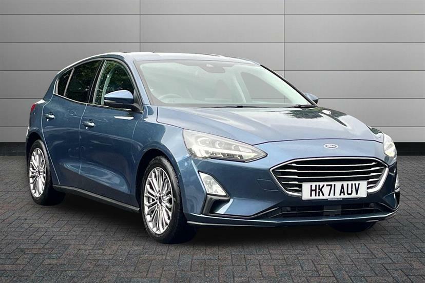 Ford Focus 1.0 Ecoboost Hybrid Mhev 125 Titanium X Ed Blue