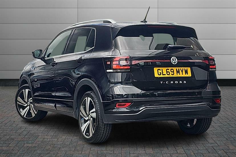 Volkswagen T-Cross 1.0 Tsi 115 R-line GL69MYW Black #3